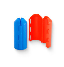 Втулка защитная разборная Рустеплопол для труб 16-20 мм синяя 509577