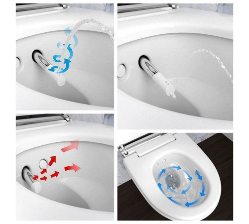 Унитаз-биде подвесной Geberit AquaClean Mera Comfort KeraTect белый 146.210.11.1