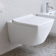 Унитаз подвесной Duravit Viu Rimless WonderGliss 37x57 см белый 25110900001