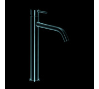 Смеситель для свободностоящей раковины AQUAMET Siena 210 мм медь шлифованная AQM6214BC