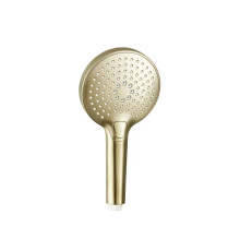 Ручной душ AQUAME 120 мм 3 режима золото шлифованное AQM8510BG