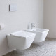 Унитаз подвесной Duravit Viu Rimless WonderGliss 37x57 см белый 25110900001