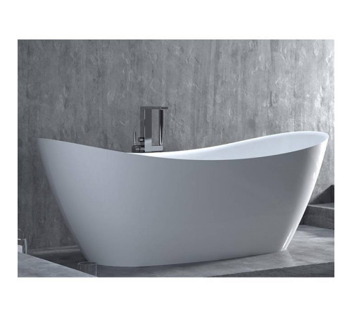 Ванна отдельностоящая Salini Noemi 185х78х72 см S-Stone белый матовый 101811SM