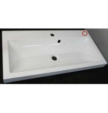 Раковина из литьевого мрамора Infinity 800х400х60 мм Inf.08.04.D