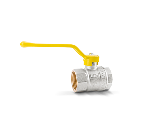 Кран шаровой латунный LD Pride 47 DN25 В-В рычаг для газа LD.47.351.25