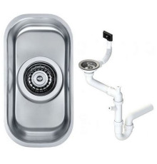 Мойка кухонная Alveus Variant 110 148х300х120 мм под столешницу с сифоном 1079965