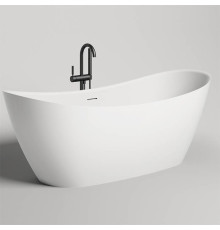 Ванна отдельностоящая Salini Noemi 185х78х72 см S-Stone белый матовый 101811SM