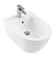 Биде подвесное Villeroy & Boch Subway 2.0 37х56.5х28 см CeramicPlus альпийский белый 540000R1