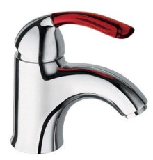 Ручка для смесителя Aquanet 221 RED/Chr Красный/Хром AQ49007