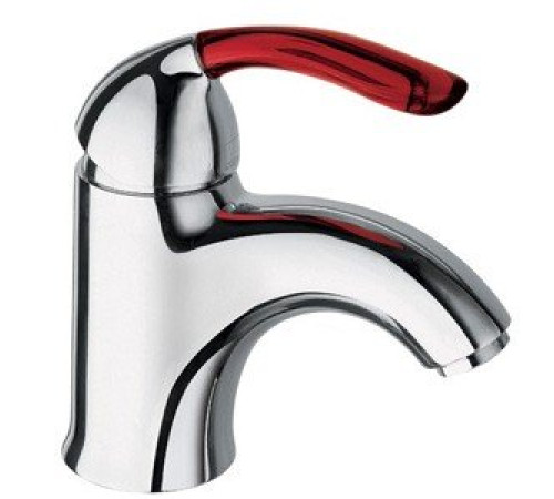 Ручка для смесителя Aquanet 221 RED/Chr Красный/Хром AQ49007