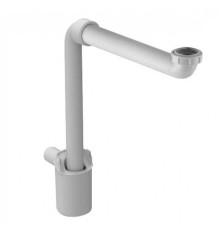 Сифон для мебели Duravit 1 1/4 пластик белый 0050760000