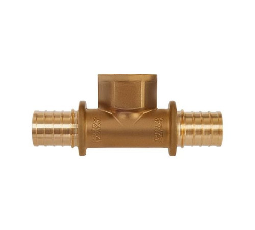 Тройник латунный SMART Install переходный 25x3.5-3/4-25x3.5 мм ВР 52253S