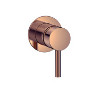 Смеситель встраиваемый AQUAMERIT с внутренней частью медь шлифованная AQM8804BC