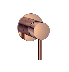 Смеситель встраиваемый AQUAMERIT с внутренней частью медь шлифованная AQM8804BC