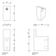 Крючок подвесной Decor Walther Brick хром 0650300