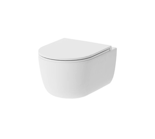 Унитаз подвесной безободковый AM.PM Spirit V2.0 с сиденьем микролифт DX86C1700SC