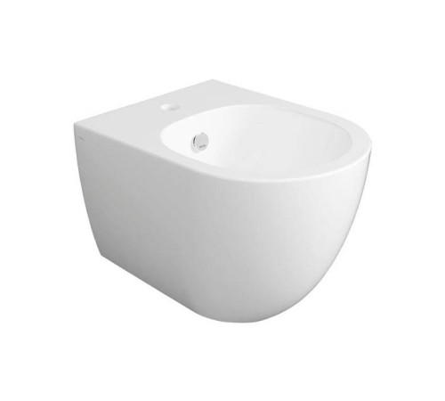 Биде подвесное Simas Vignoni XS 37х48 см 1 отверстие белый VI29bi
