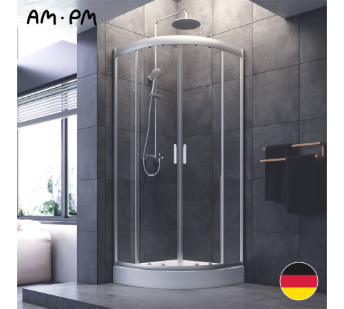 Душевой уголок AM.PM Gem 80x80 см без поддона W90G-401-080WT