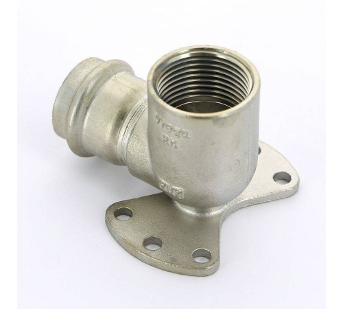 Водорозетка пресс Viega Sanpress Inox из нержавеющей стали 22х1 ВР 437282