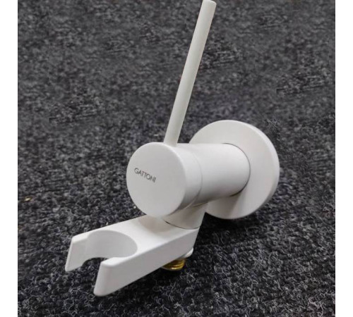 Гигиенический душ Gattoni RT010BO со встроенным смесителем белый матовый RT010BO