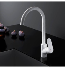 Смеситель для кухни AM.PM Like белый камень F8007133