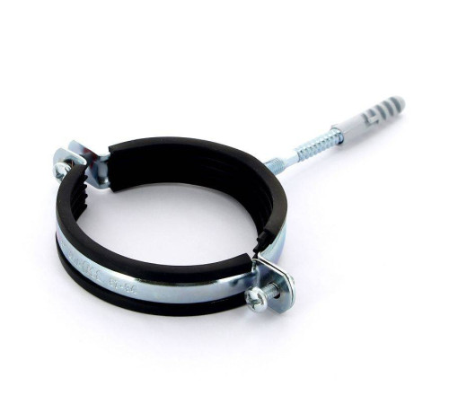 Хомут с резиновым уплотнителем, шпилькой и дюбелем Uni-Fitt 3 дюйма (87-92 мм) 850U9800