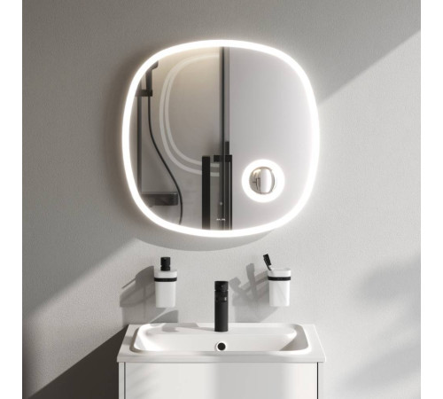 Зеркало AM.PM Func 65 см с LED-подсветкой ИК-сенсором и косметическим зеркалом M8FMOX0653SA