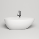 Ванна отдельностоящая Salini Paola 172х82х60 см S-Stone белый матовый 101512SM