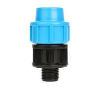 Муфта для труб ПНД Джилекс 20x1/2 наружная резьба 506678