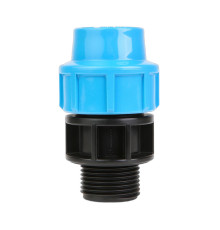 Муфта компрессионная Политэк 25 x 1 Н для труб ПНД 506681