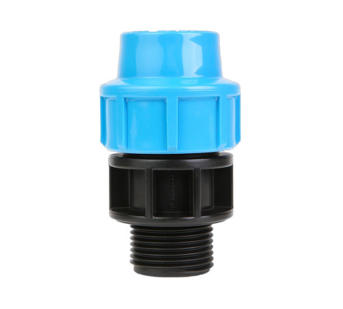 Муфта компрессионная Политэк 25 x 1 Н для труб ПНД 506681