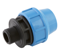 Муфта ПНД ДЖИЛЕКС переходная с наружной резьбой 40х1 72636