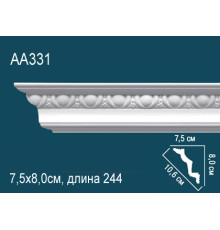 Карниз потолочный полиуретановый Perfect AA331