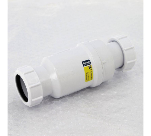 Сифон McAlpine самозакрывающийся с сухим клапаном 1 1/2 x 40 мм MRNRV40-PB