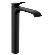 Смеситель для раковины Hansgrohe Vivenis 250 однорычажный для раковины-чаши матовый черный 75042670