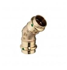Отвод Viega Sanpress бронза 45° 22 мм модель 2226 112004