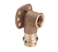Водорозетка Viega Sanpress 18x1/2 ВР бронза 281502