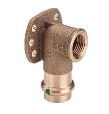 Водорозетка Viega Sanpress 18x1/2 ВР бронза 281502