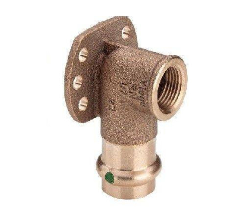 Водорозетка Viega Sanpress 18x1/2 ВР бронза 281502