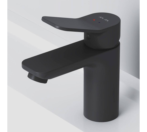 Смеситель для раковины AM.PM X-Joy черный матовый F85A02122