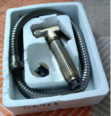 SaleWelaWL002 Набор для биде (гигиенический душ, шланг, кронштейн), бронза, латунь SaleWL002_1337