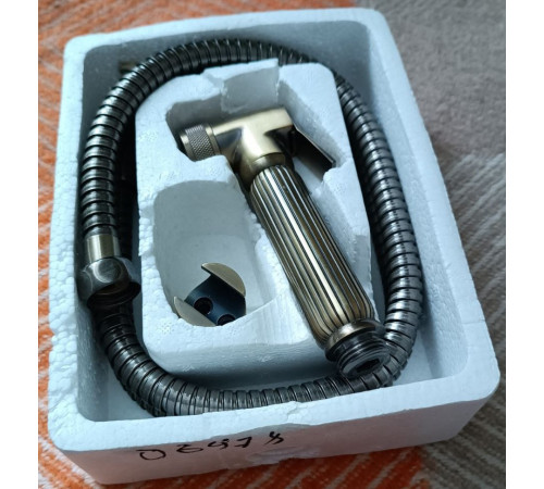 SaleWelaWL002 Набор для биде (гигиенический душ, шланг, кронштейн), бронза, латунь SaleWL002_1337
