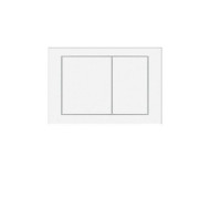 Клавиша смыва Elsen E05 220х150 мм белый E05white