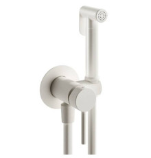 Гигиенический душ со смесителем Plumberia Selection IXO шланг 125 см белый матовый XO2000BO