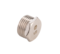 Заглушка латунная General Fittings 1 НР BF56106