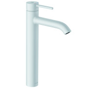 Смеситель для раковины Kludi Bozz высокий 240 мм гладкий корпус белый матовый 382865376