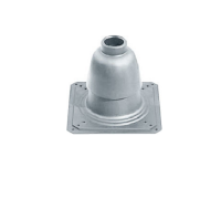 Колпак шахты Wolf с оголовком и забором воздуха алюминий 303261