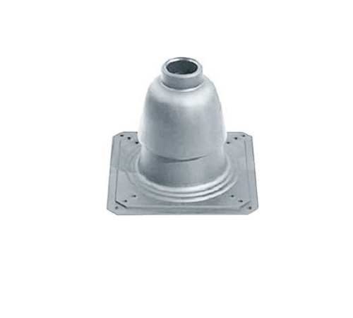 Колпак шахты Wolf с оголовком и забором воздуха алюминий 303261