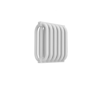 Радиатор трубчатый стальной КЗТО РС 3-500-6 6 секций боковое подключение 3/4 RAL 9016 РС 3-500-6 RAL 9016 3/4