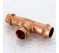 Тройник пресс медный Viega Profipress 18x18x15 мм 315009